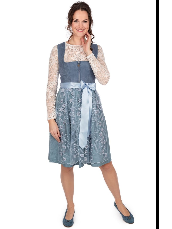 MarJo Mini Dirndl ISA in denim günstig kaufen