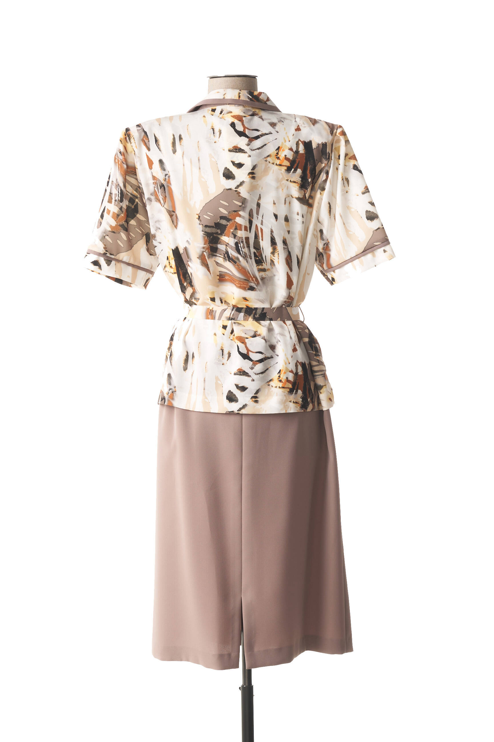 France Rivoire Ensembles Robe Femme couleur beige