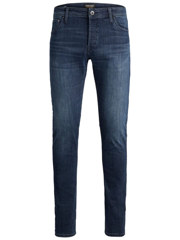 Jack & Jones Jeans GLENN Skinny Tapered JJI GLENN ORIGINAL AM in Dunkelblau günstig kaufen