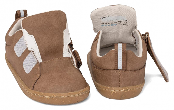HopFrög ~ Smart Walker Vegan Sneaker ~ Brown Oak