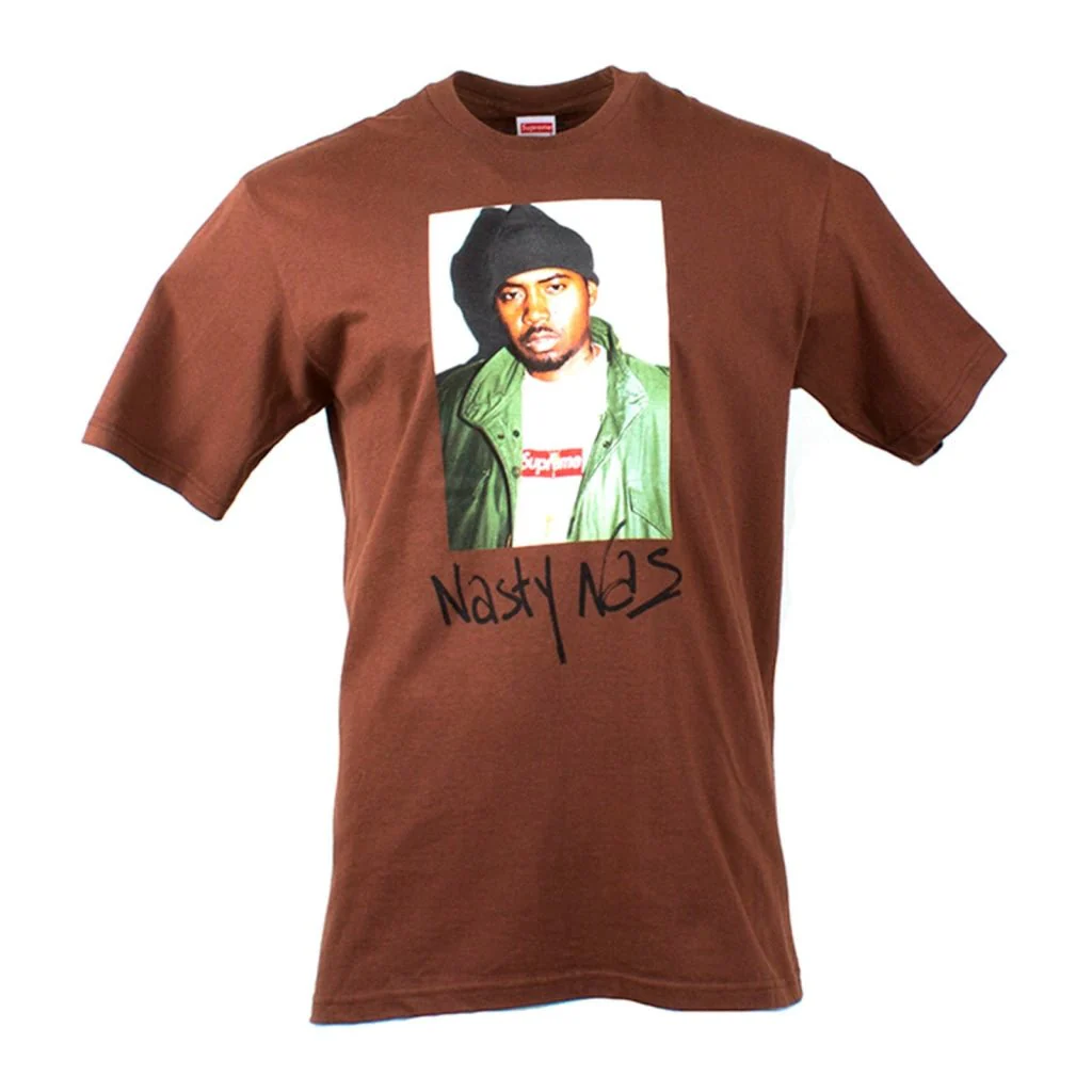 SUPREME Nas Tee Brown