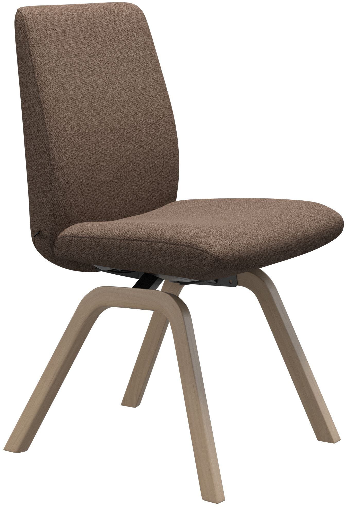 Stressless® Polsterstuhl Laurel, Low Back, Größe L, mit schräggestellten Beinen in Eiche natur