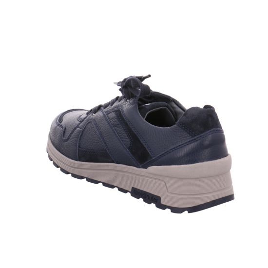 WALDLÄUFER Sneaker blau HIRSCH VELOUR