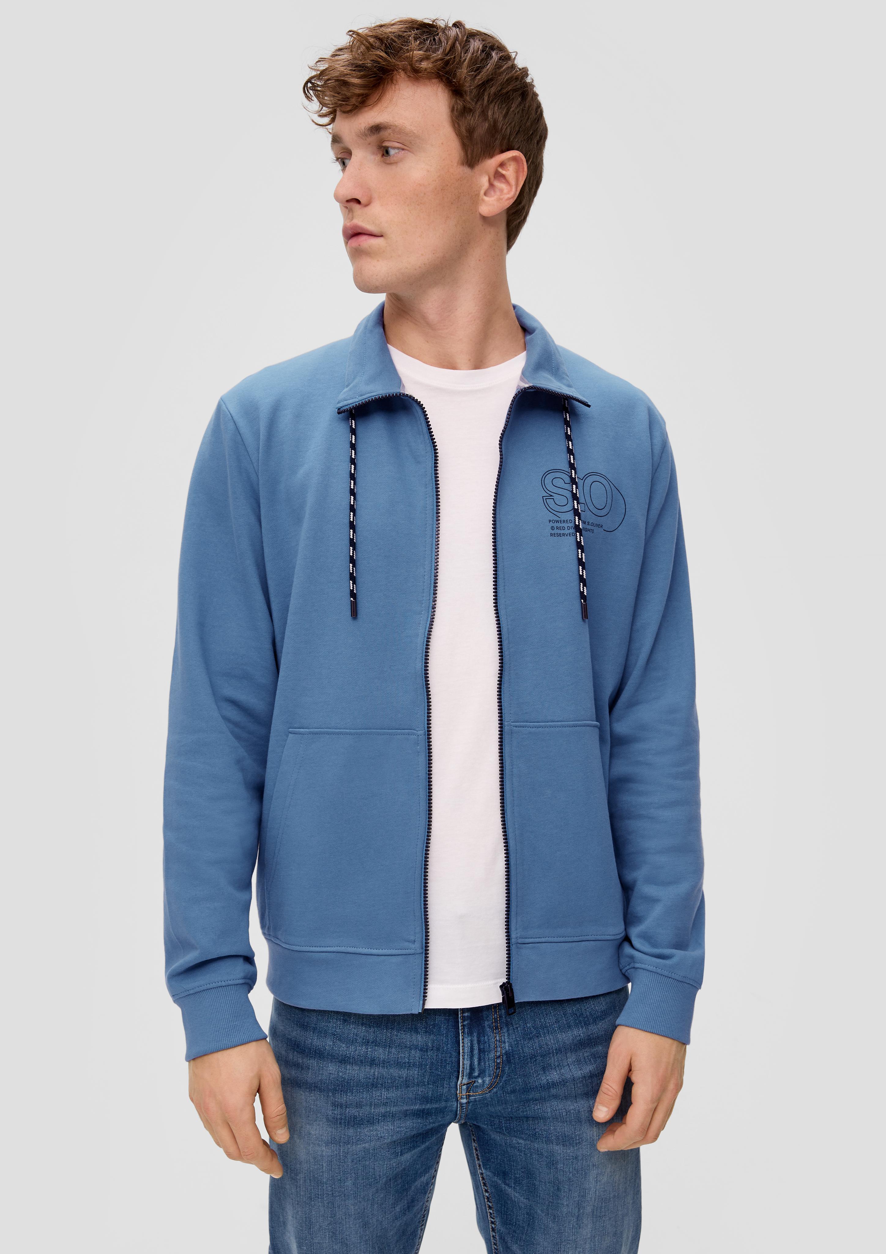 Sweatjacke mit hohem Stehkragen  2146005-54D1