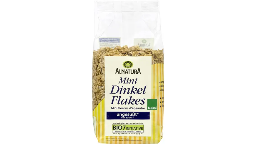 Alnatura Bioland-Mini Dinkel Flakes ungesüßt 175 g
