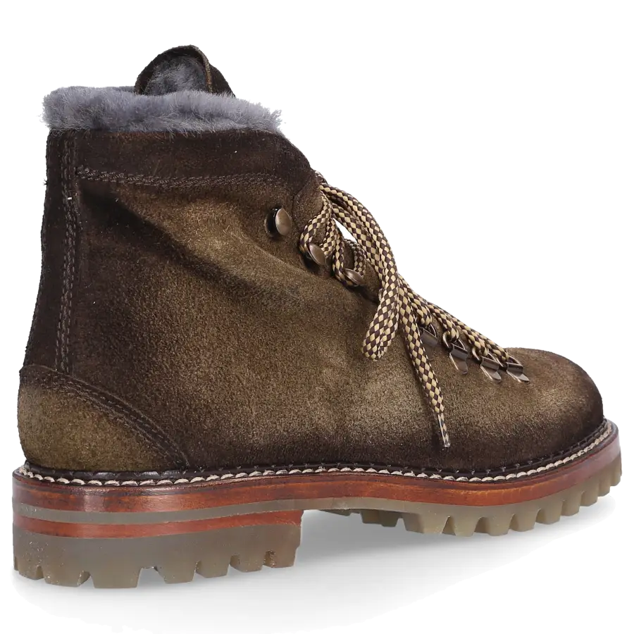 ANTONIO MAURIZI - Stiefeletten RODEO Wildleder - oliv