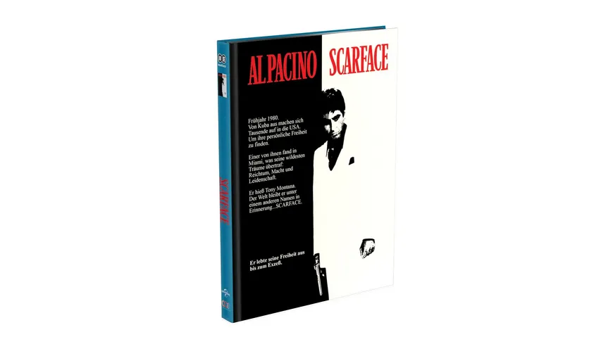 SCARFACE - 2-Disc Mediabook Cover F (4K UHD + Blu-ray) Limited 500 Edition