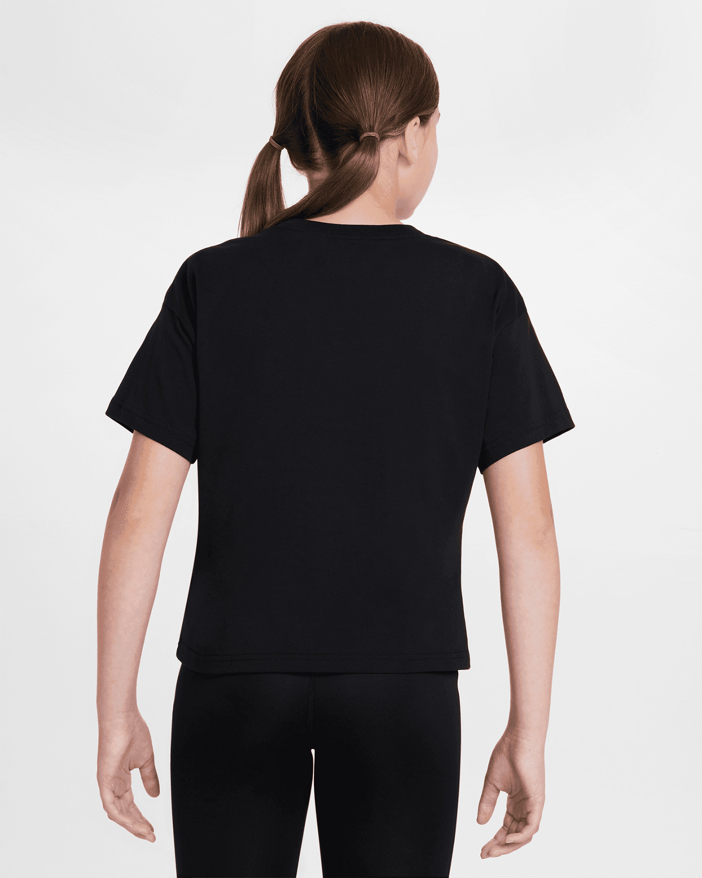 Tričko Nike Crop Spring Print Jr HM6311-010