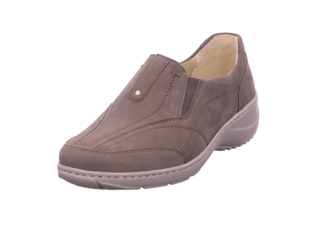 WALDLÄUFER Sportliche Slipper braun