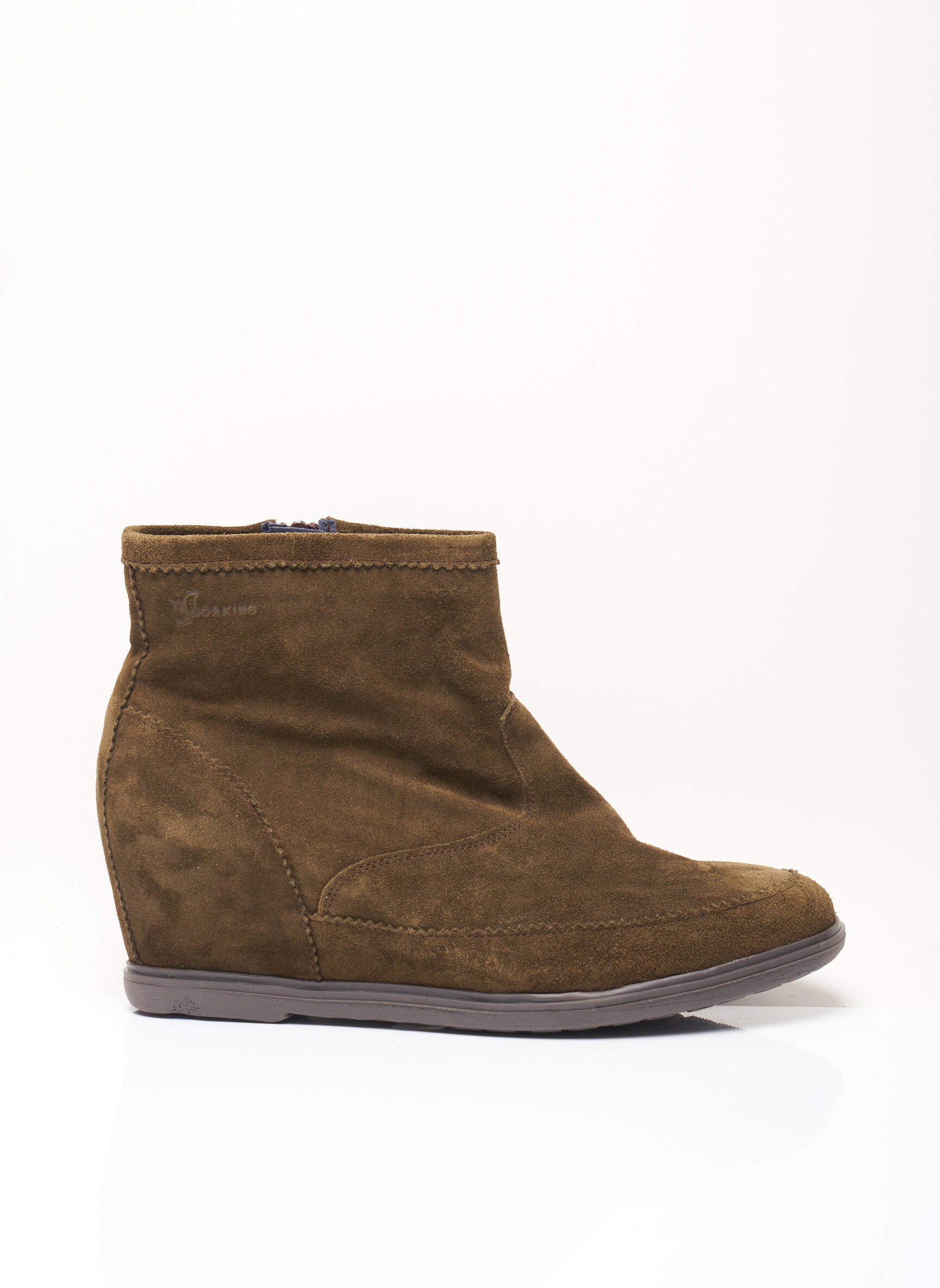 Dorking Bottines Femme couleur vert