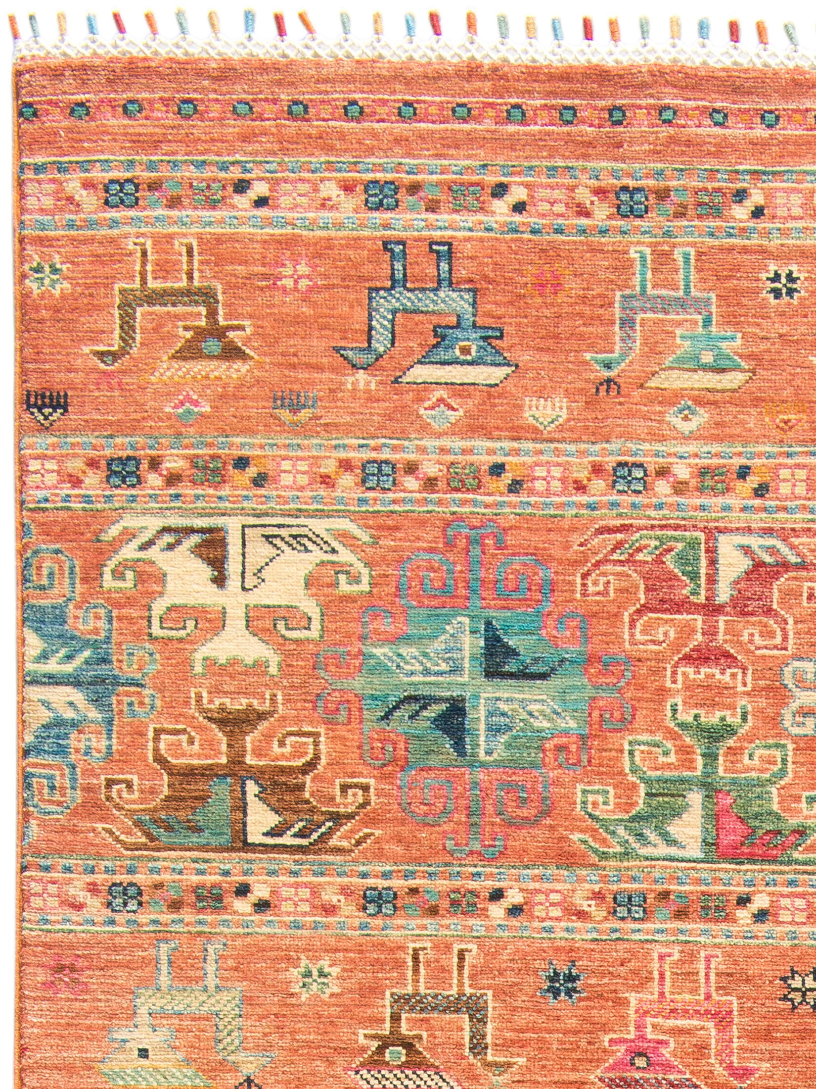 Chobi Schal ca. 213 x 304 cm, Unikat / Einzelstück