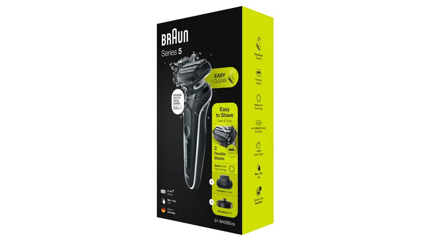 BRAUN Rasierer Wet&Dry Series 5 W4200cs