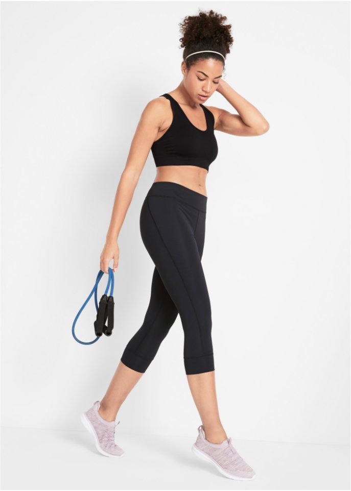 Funktions-Capri-Leggings, schnelltrocknend