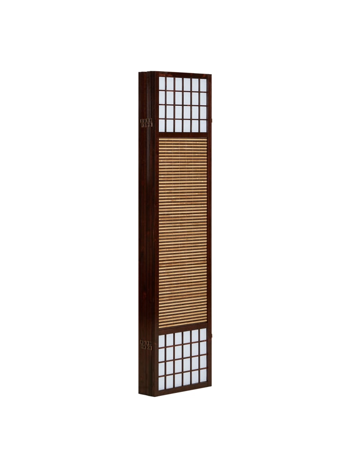 Homestyle4u 6-tlg. Paravent in Braun 264x175 günstig kaufen onesize