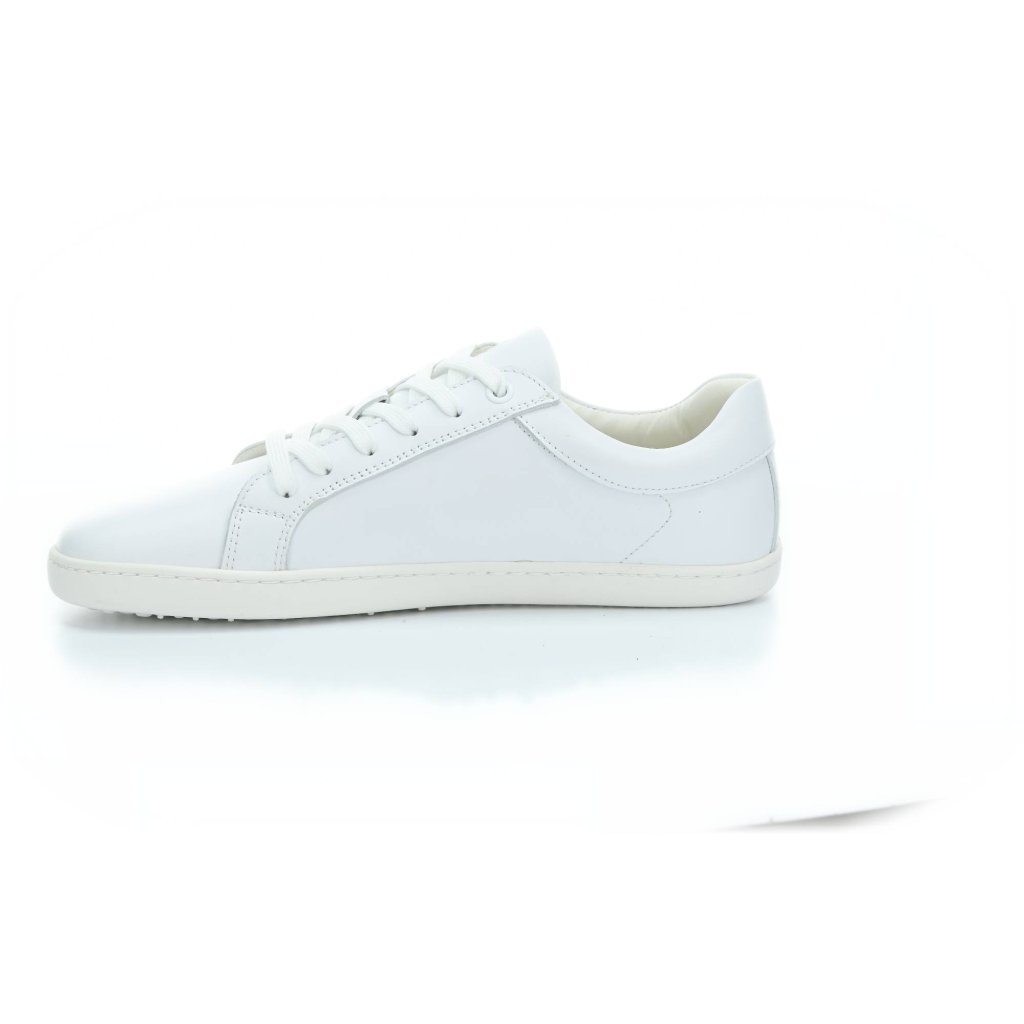 Shapen Feelin Uni White Leather Barfuß-Halbschuhe
