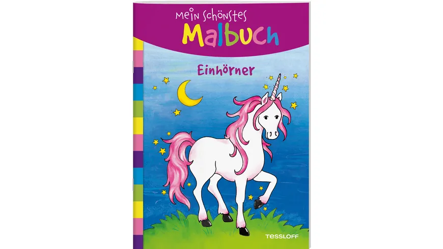 Mein schönstes Malbuch. Einhörner - Malen für Kinder ab 5 Jahren