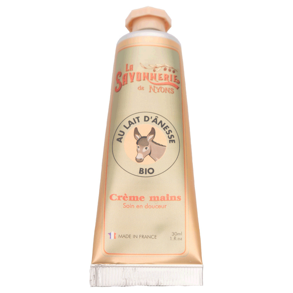 La savonnerie de nyons Crème Mains au Lait d'Ânesse BIO 30ml Crème mains