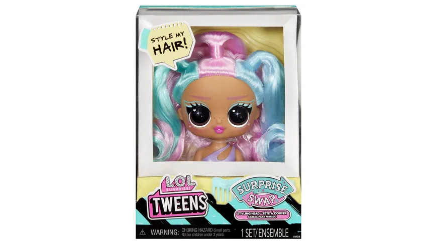 L.O.L. Surprise Tweens Surprise Swap Styling Head Asst in PDQ