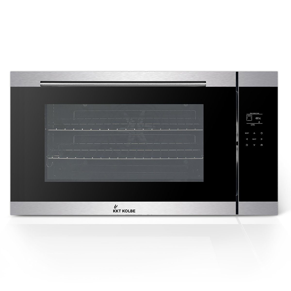 KKT KOLBE Einbaubackofen Backofen Elektroherd EB9105ED, DampfClean, 90cm / 96 l / TouchSelect / Drehspieß / Teleskopauszüge / ComfortClean