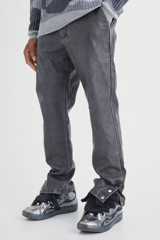PU-Hose mit geradem Bein