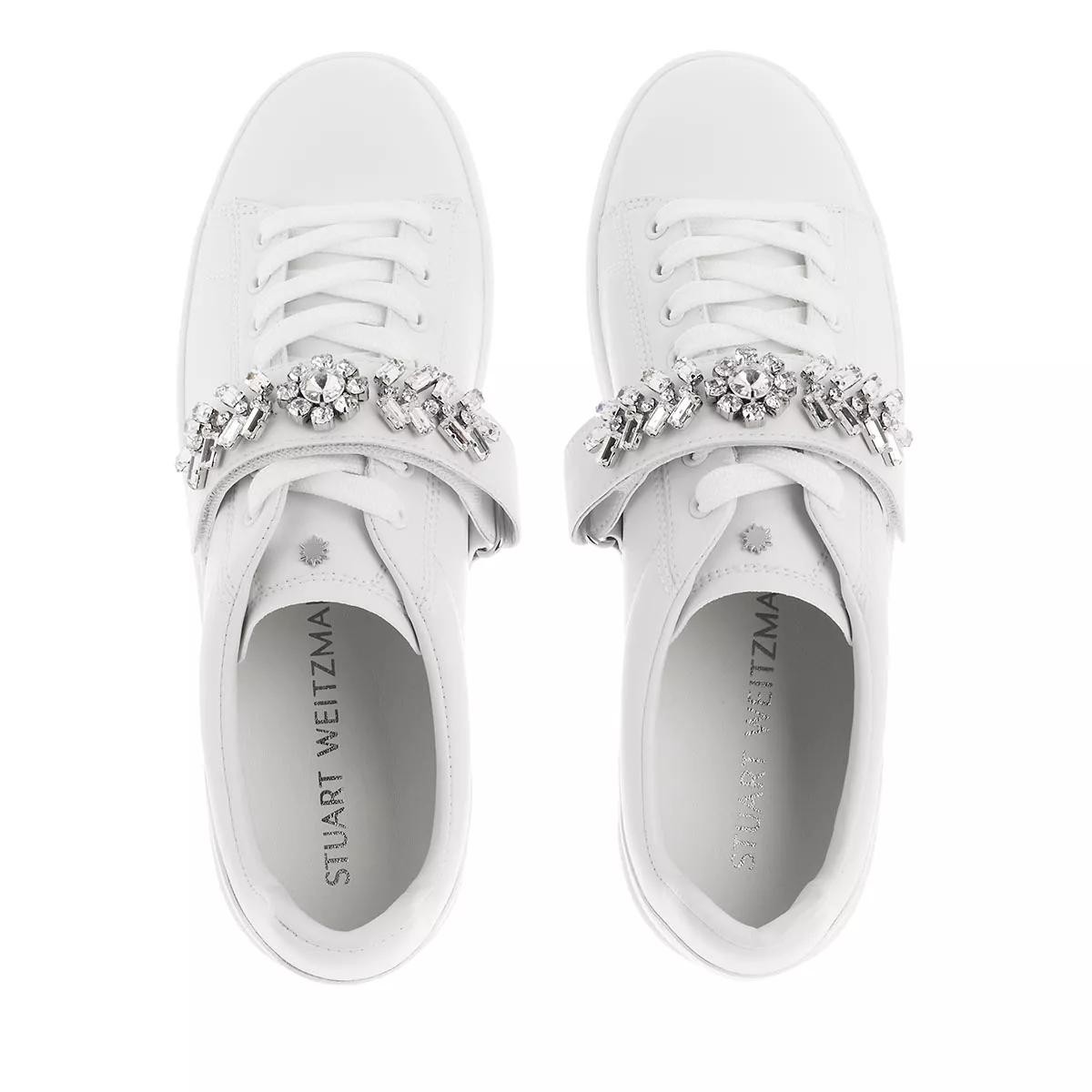 STUART WEITZMAN Stiefeletten weiss Low-Top Sneaker