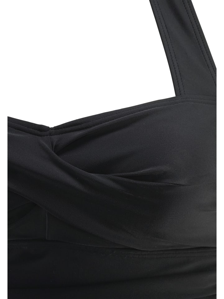 LASCANA Badeanzug in schwarz günstig kaufen
