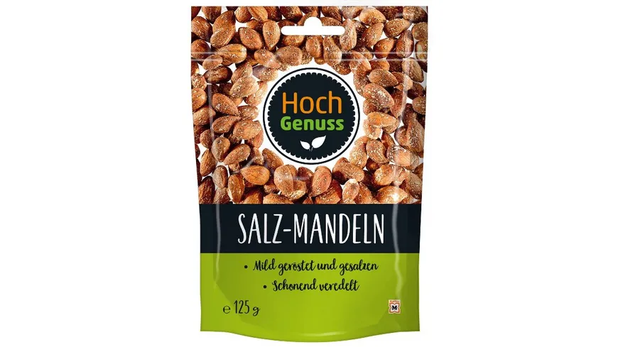 Hochgenuss Mandeln gesalzen 125 g