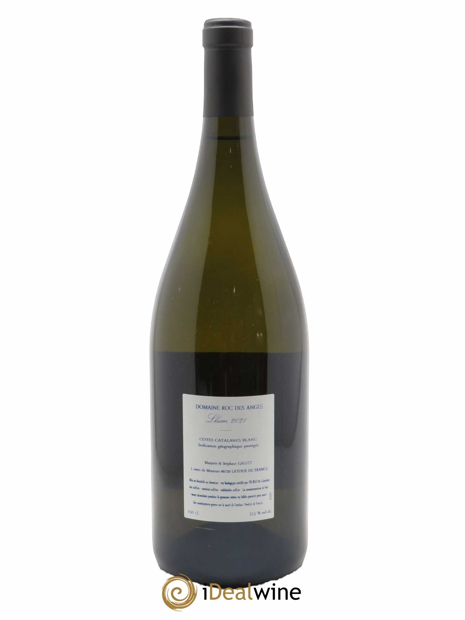 IGP Côtes Catalanes Roc des Anges Llum Marjorie et Stéphane Gallet  2021 - Lot de 1 Magnum