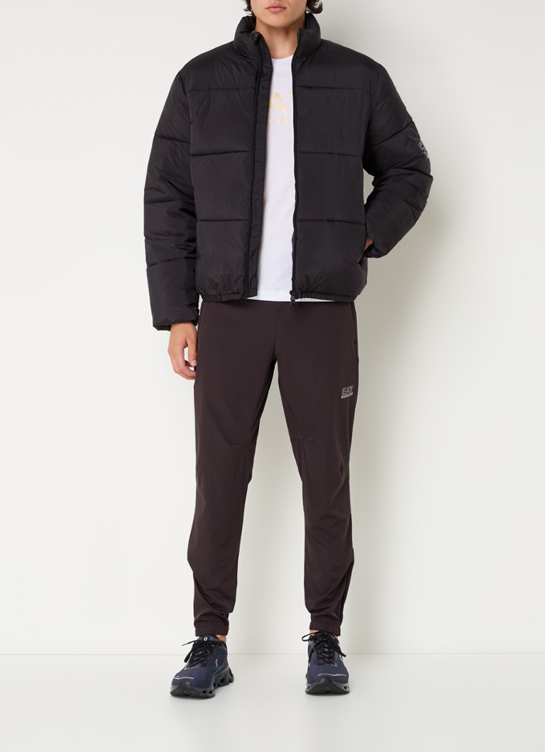 Jaqueta puffer da Emporio Armani com logo