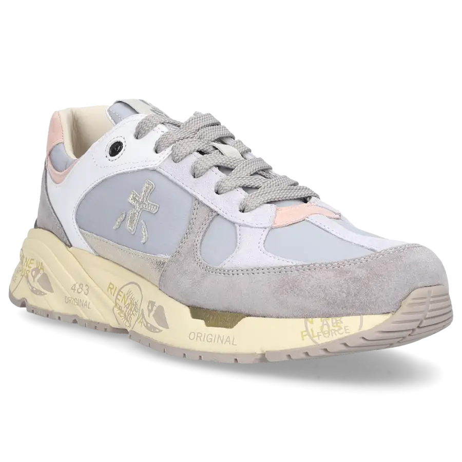 Premiata - Sneaker low MASED Veloursleder - grau