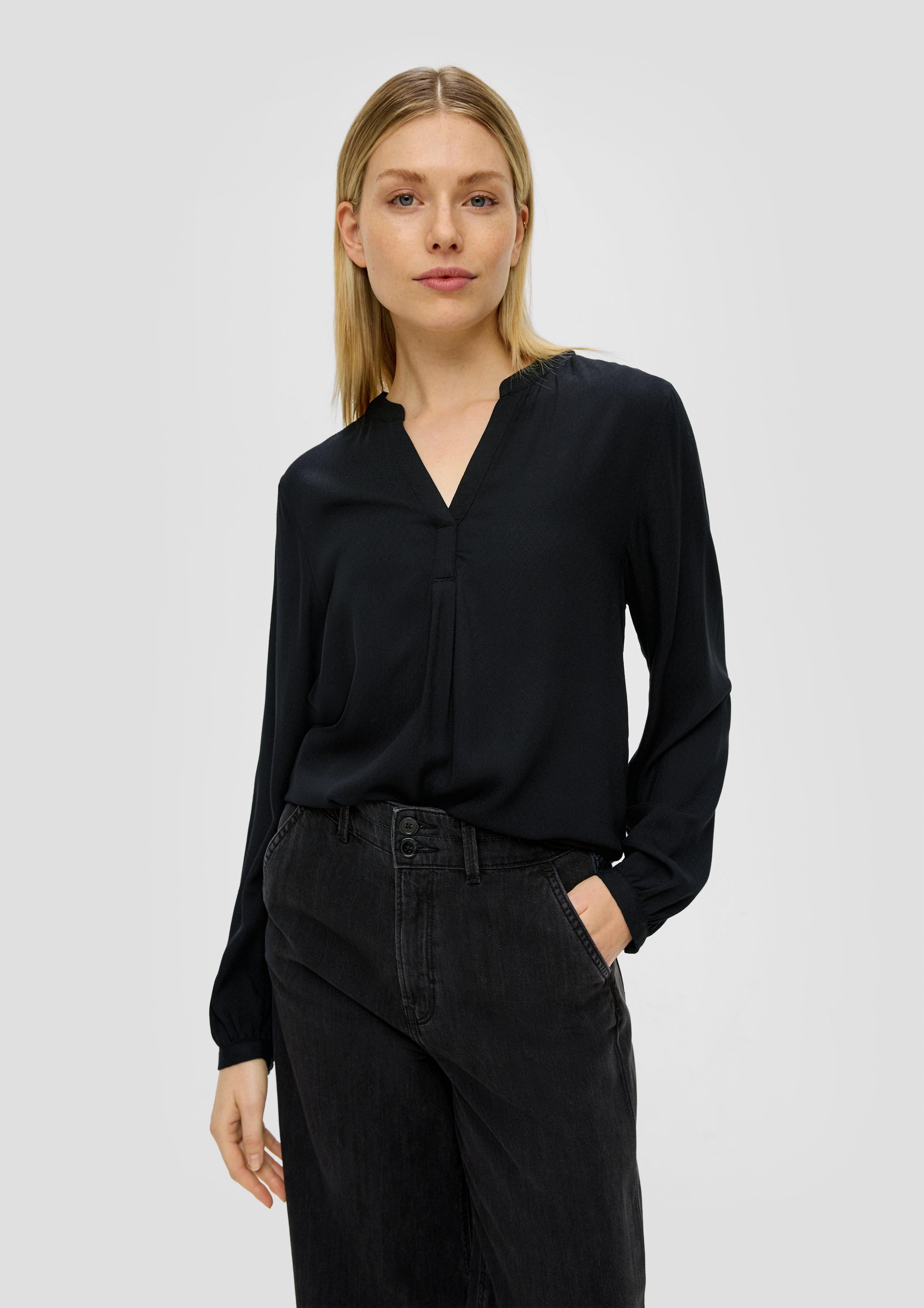 Viskosebluse mit Dobby-Struktur  2139035-9999