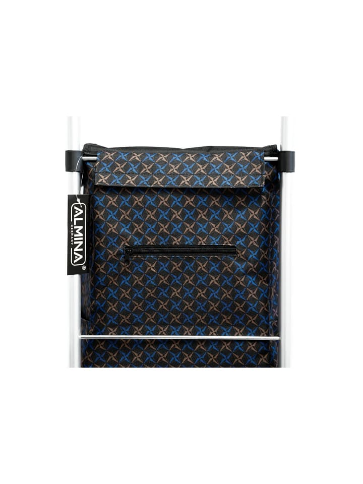 Almina 40L Einkaufstrolley aus Alu in Blau günstig kaufen onesize