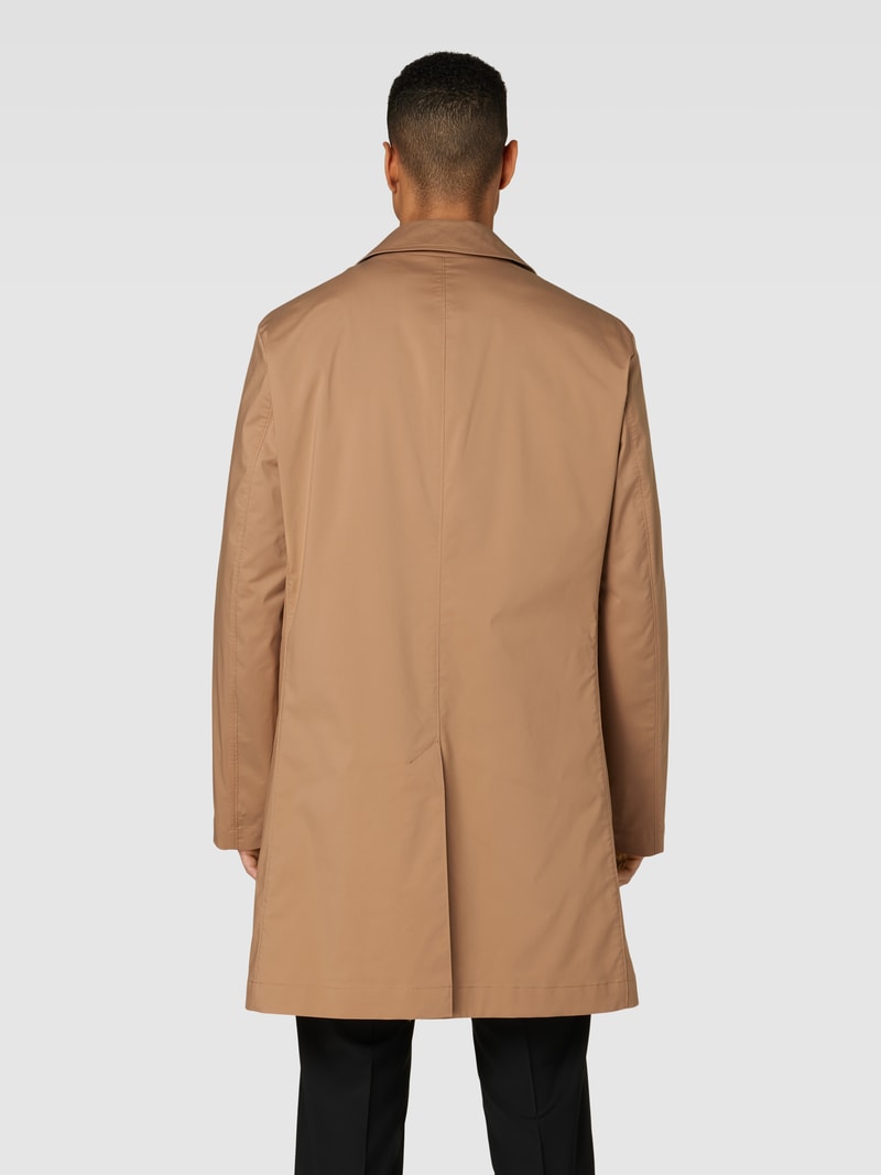 Mantel mit Eingrifftaschen Modell 'Jared' in beige