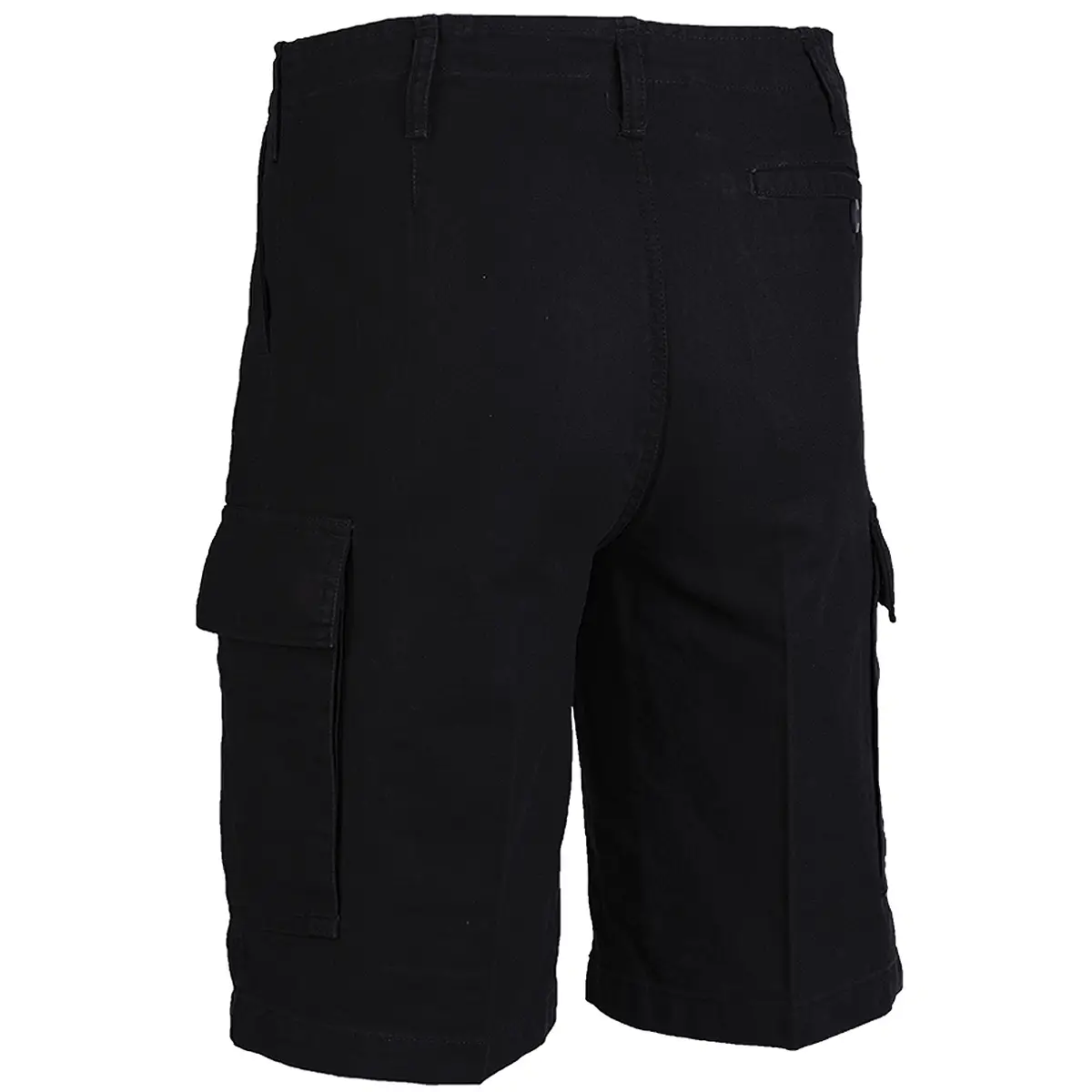 BW Bermuda Moleskin washed schwarz