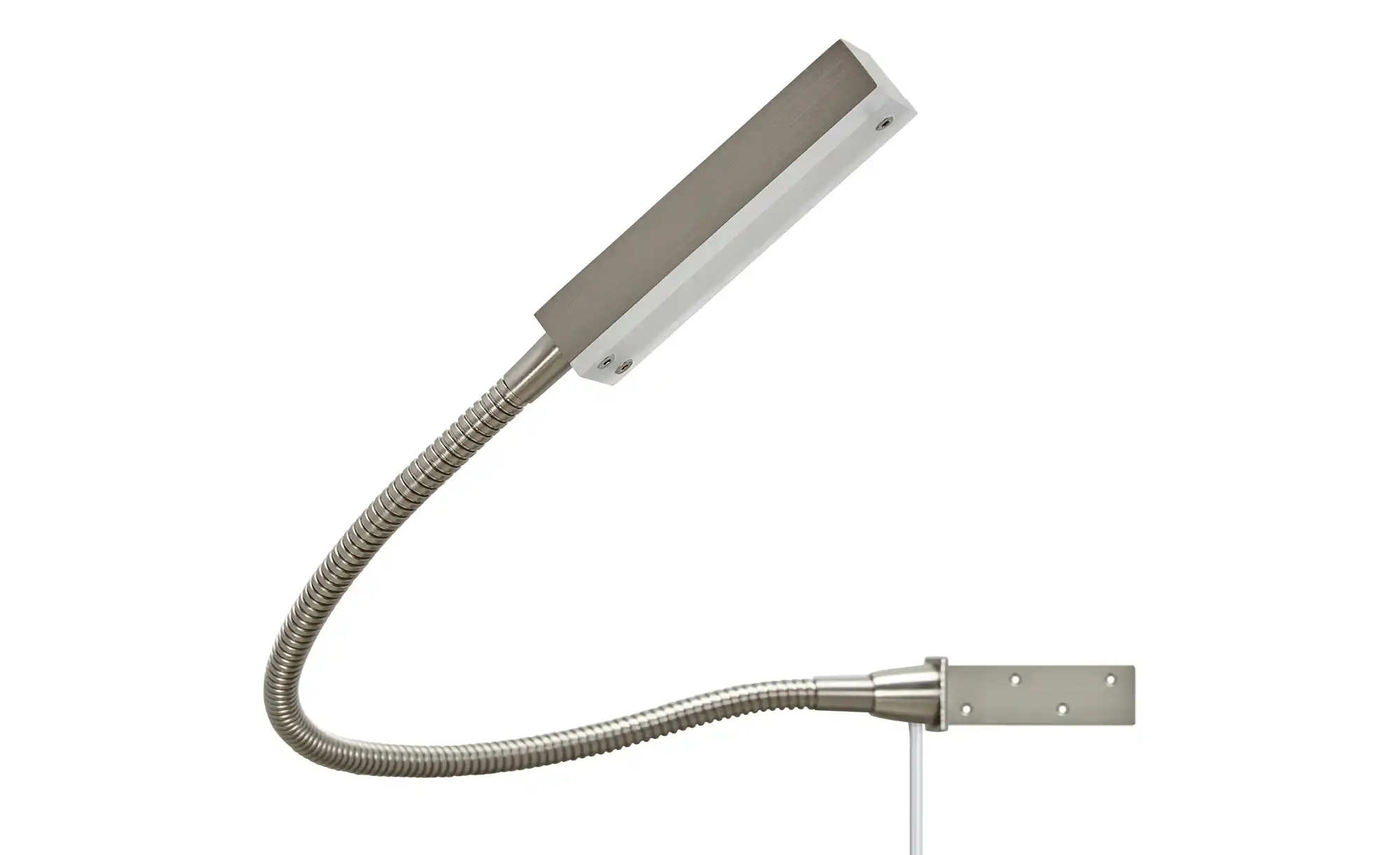 Fischer-Honsel LED-Bettleuchte, 1-flammig, Nickel matt