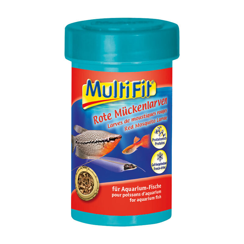 MultiFit Hauptfutter MultiFit Rote Mückenlarven 100ml