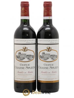 Château Chasse Spleen  2000 - Lot de 2 Bouteilles