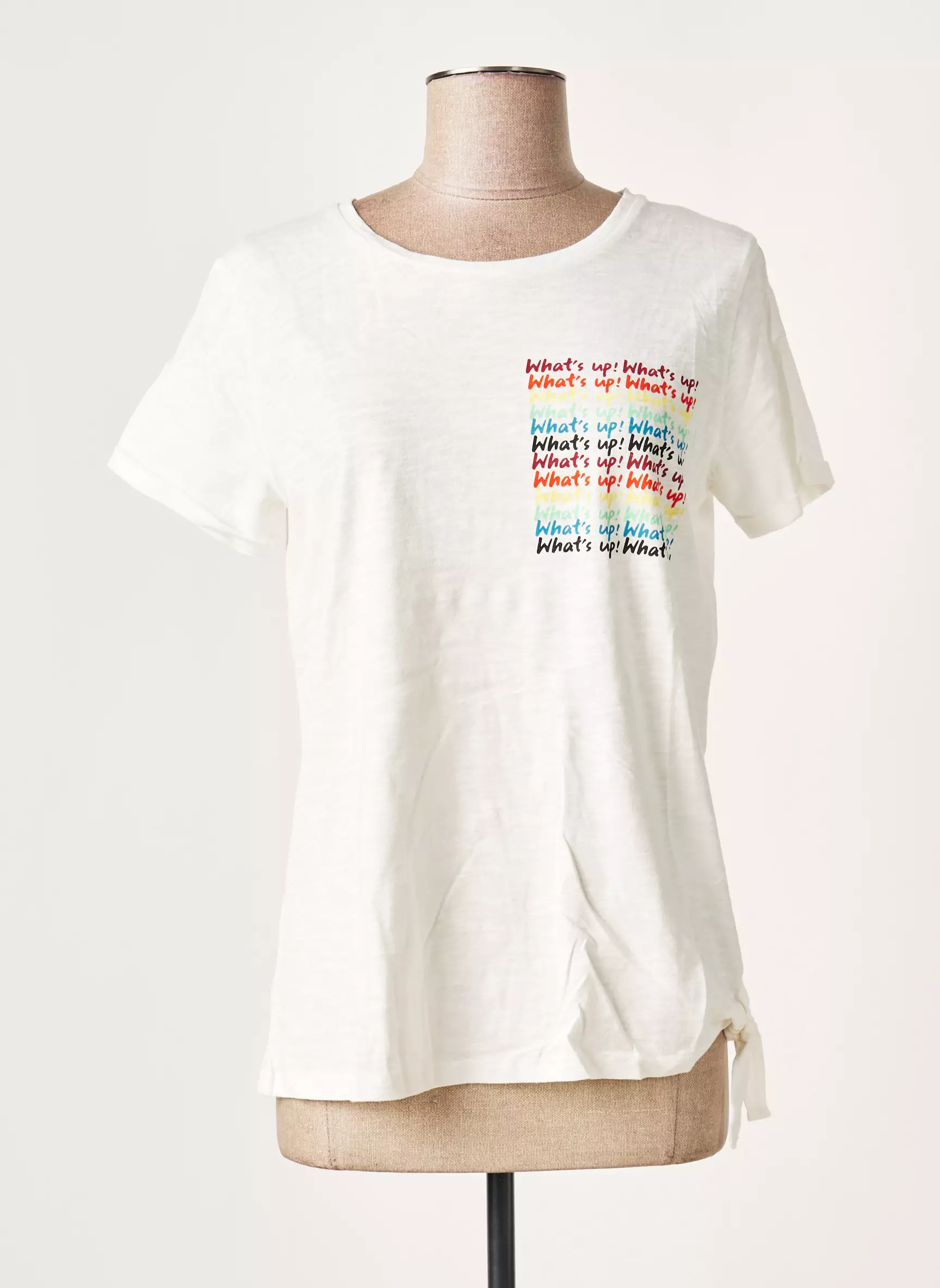 Ltb Tshirts Femme couleur blanc