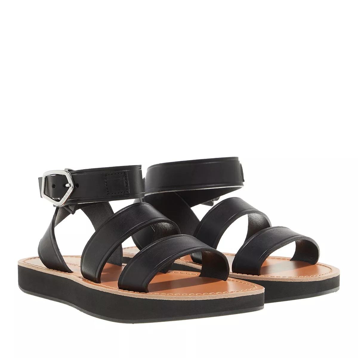 TIGER OF SWEDEN Riemchen Sandalen schwarz Sandale