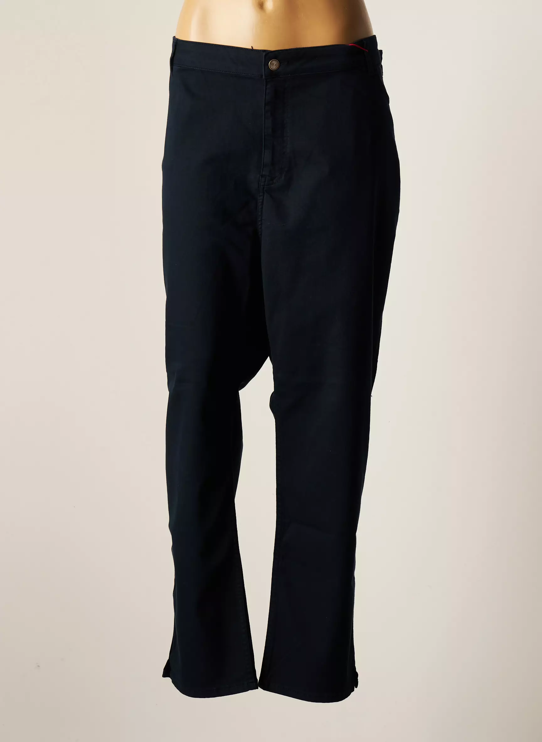 Concept K Pantalons Droits Femme couleur bleu