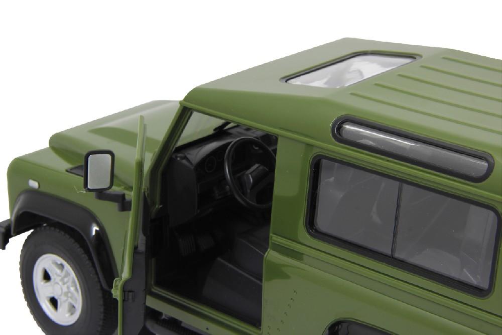 Jamara e.K. JAMARA Land Rover Defender 1:14 grün 2,4GHz Tür manuell