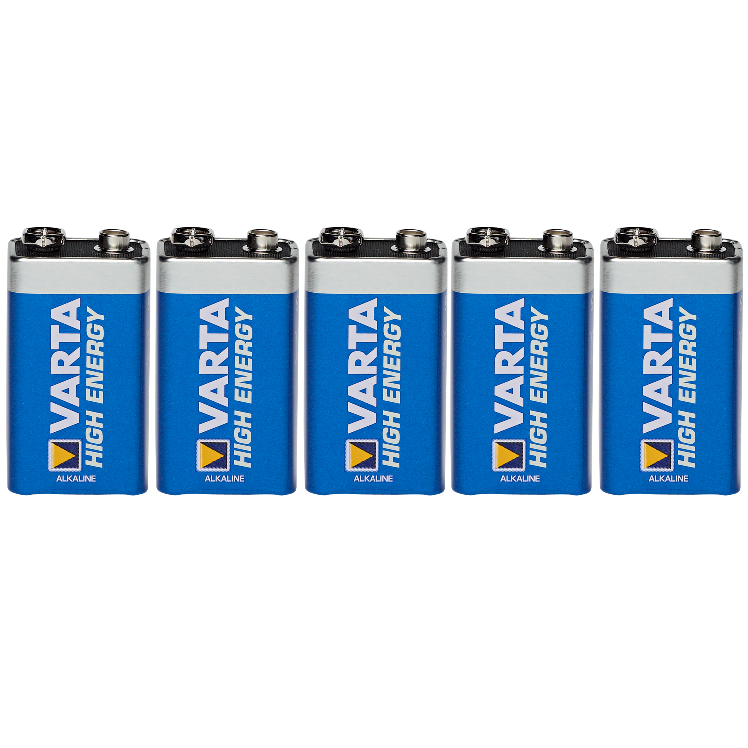 Varta Blockbatterien (Set 5 x, 9V)