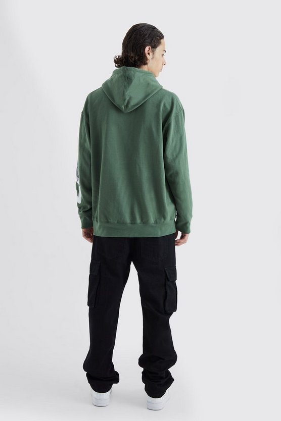 Oversize Hoodie mit Print