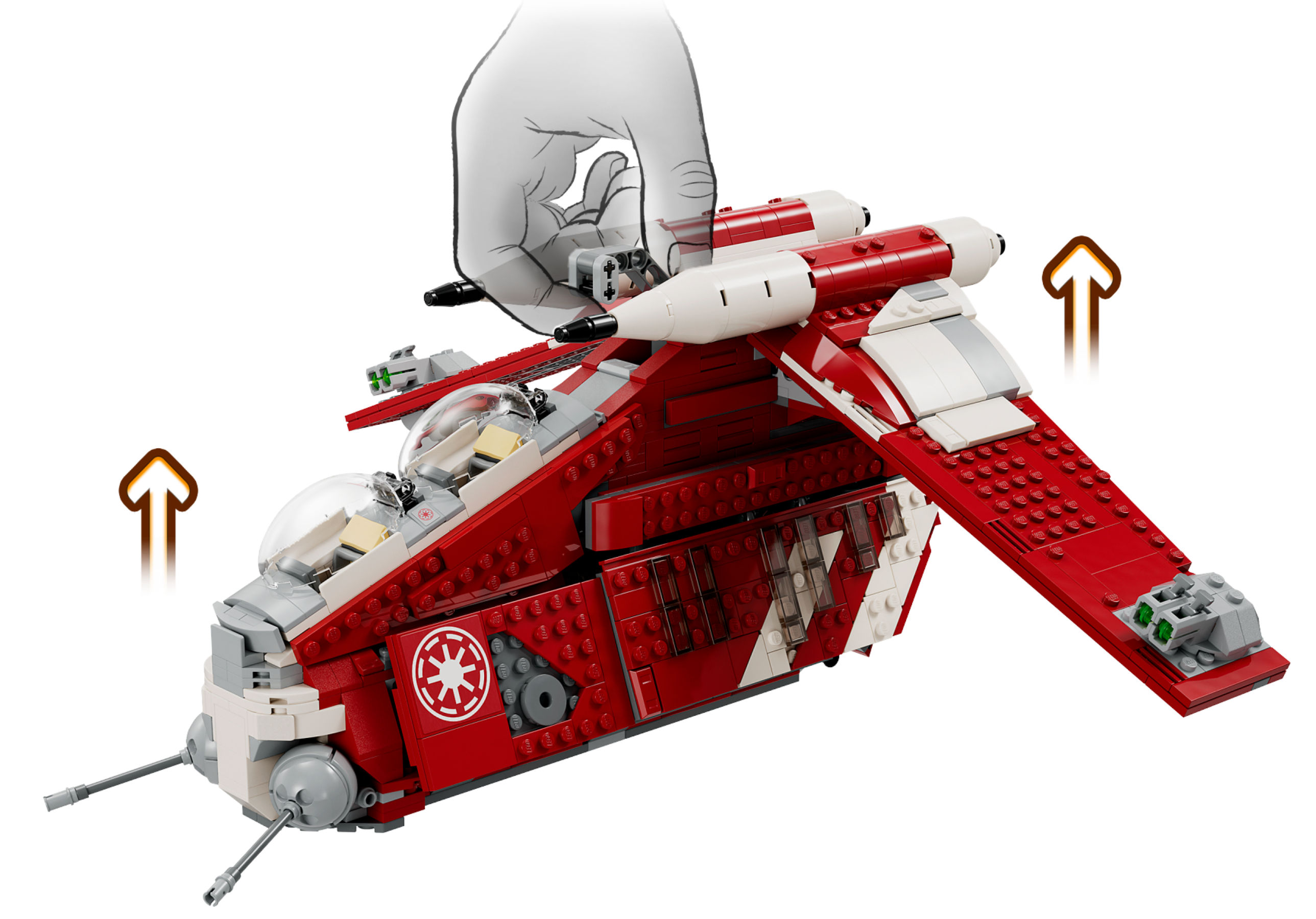 Gunship™ der Coruscant-Wachen 75354
