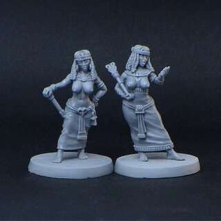 Egyptian Girls (28 mm) (2)