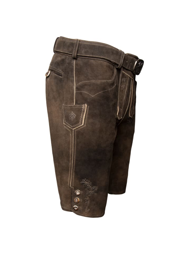Spieth & Wensky Lederhose Malsch in braun günstig kaufen