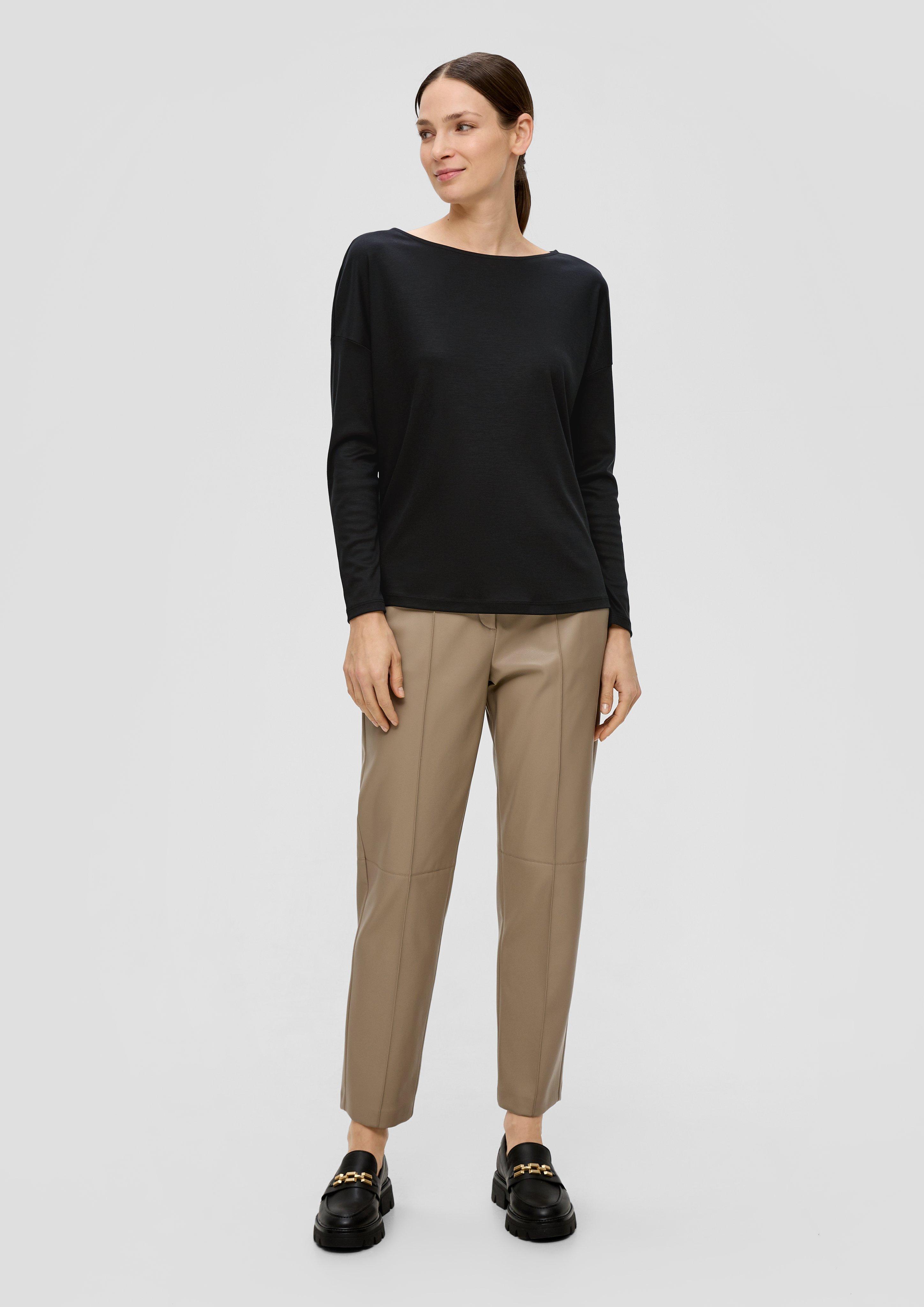 Langarmshirt mit überschnittenen Schultern  2146006-9999