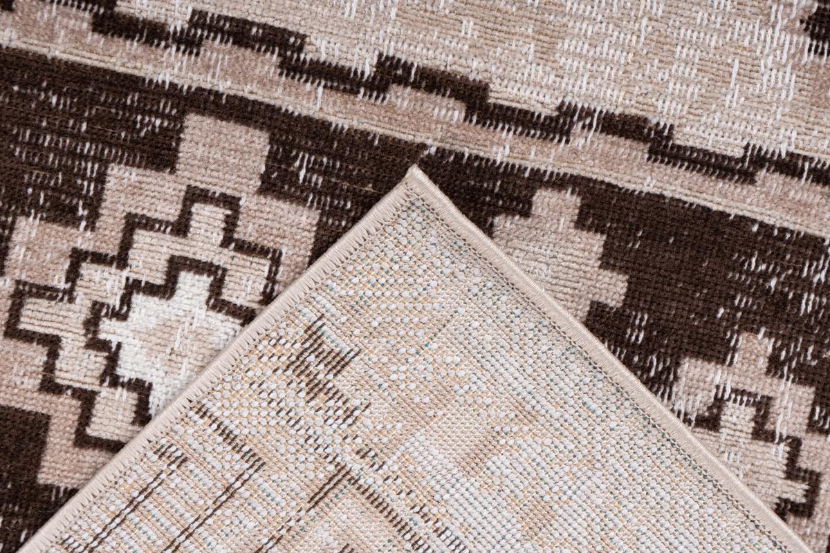 megusta Vintage-Teppich Taupe 200cm x 290cm