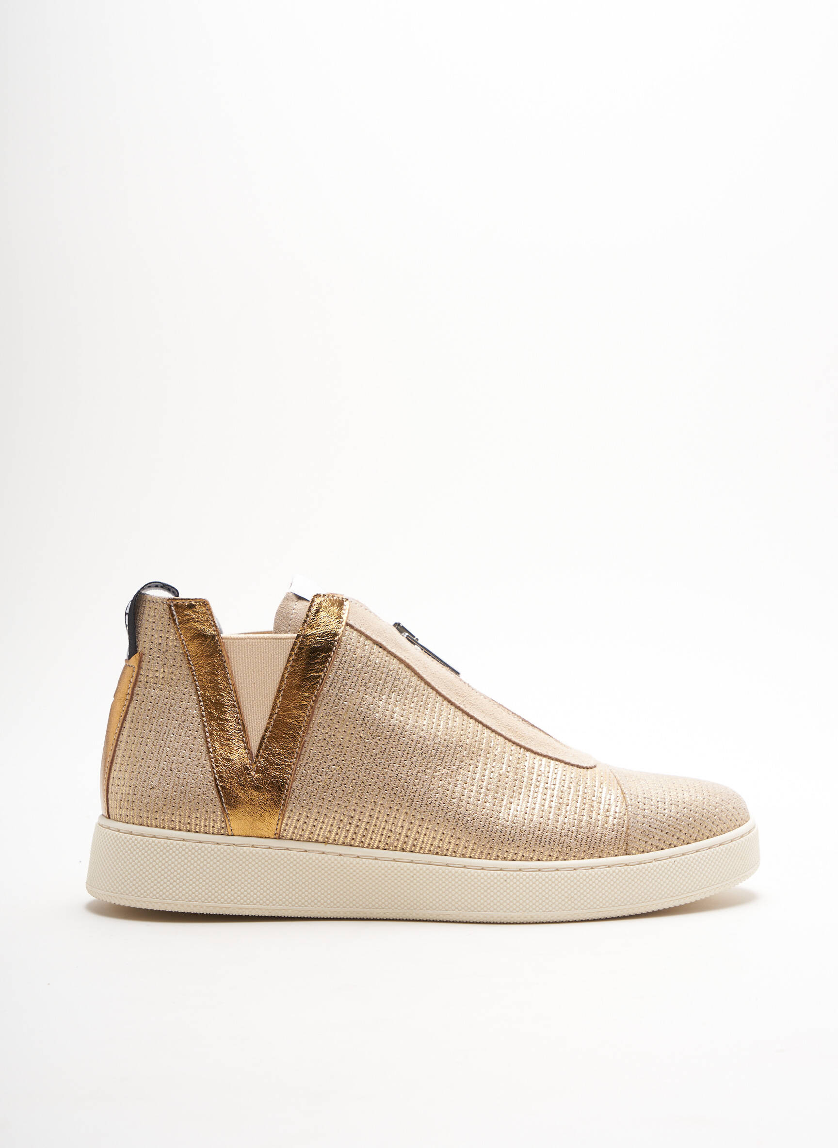 Vaddia Baskets Femme couleur beige
