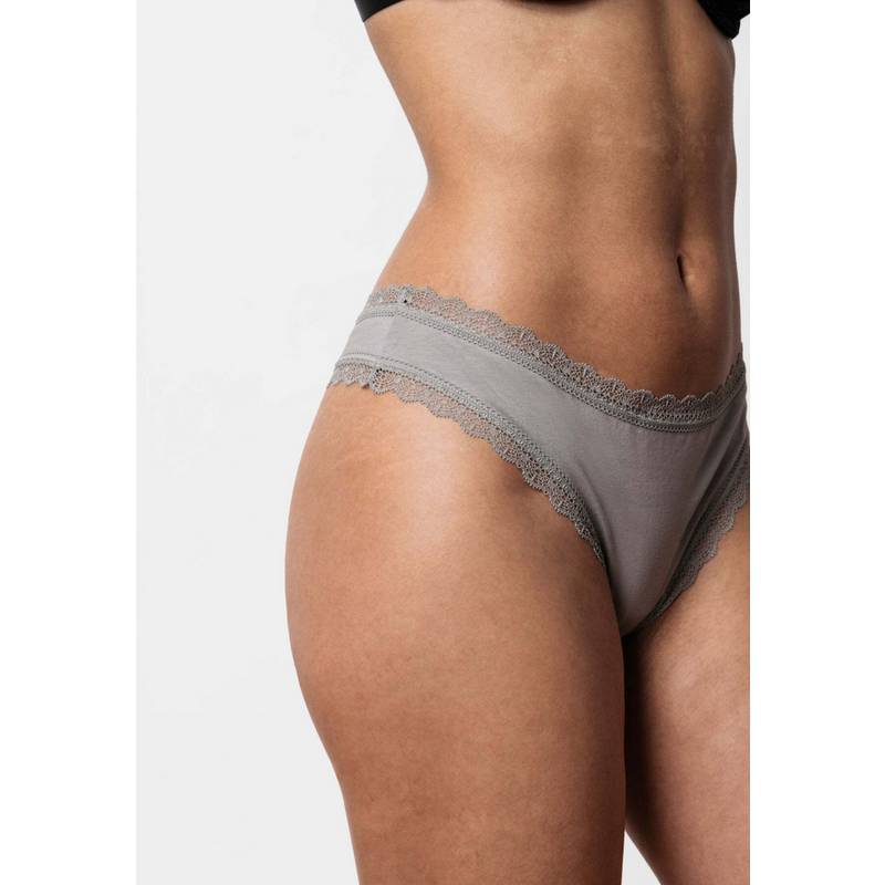 Snocks Tangas mit Spitze aus Bio-Baumwolle Unterhose Damen